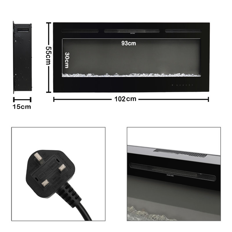 adjustable Electric Fireplace