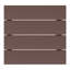 Ensemble 3 pièces de chaises Adirondack d'extérieur en polyester avec table d'appoint Laguna Kids-108486242