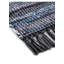 Handgefertigter Teppich Aus Baumwolle In Schwarz Striped Cotton Hand Loomed Area Rug-101698937