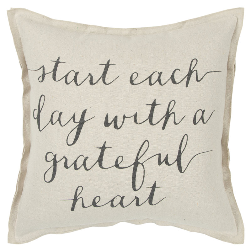 Cotton Throw Pillow