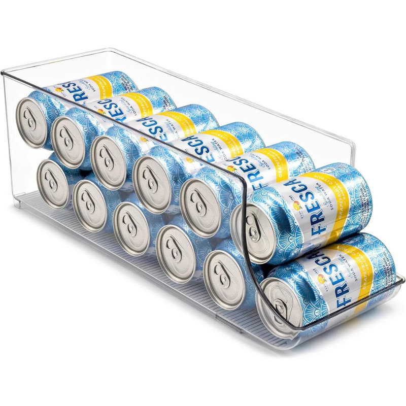Sorbus 12-Can Clear Acrylic Organizer Bin 1 Pc
