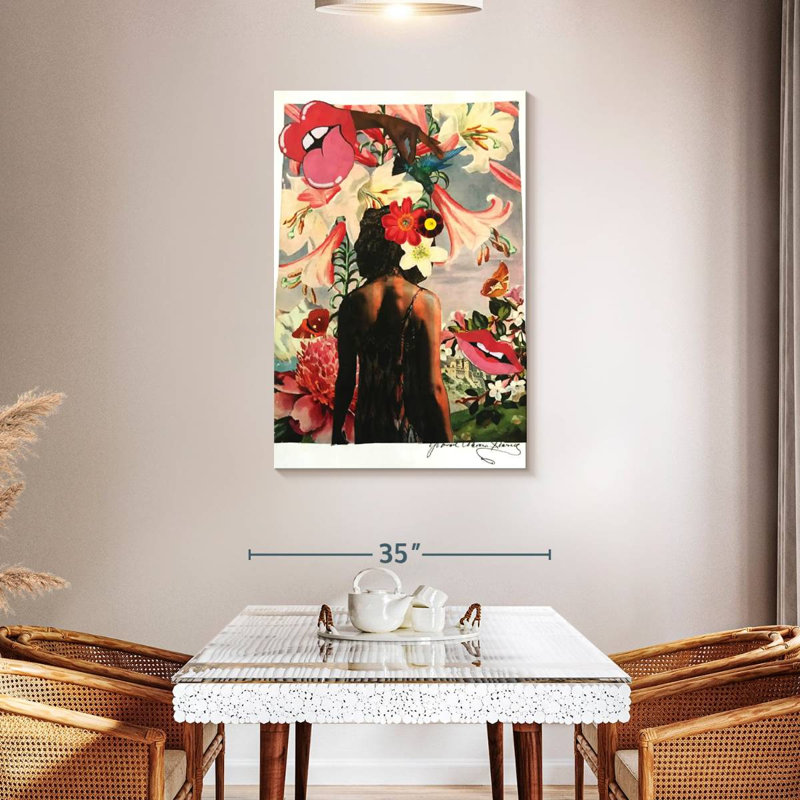 Leisha Speak To Me, 45" H x 30" W