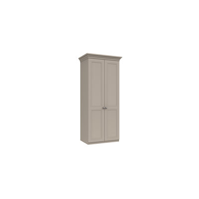 Wisbech 2 Door Manufactured Wood Wardrobe