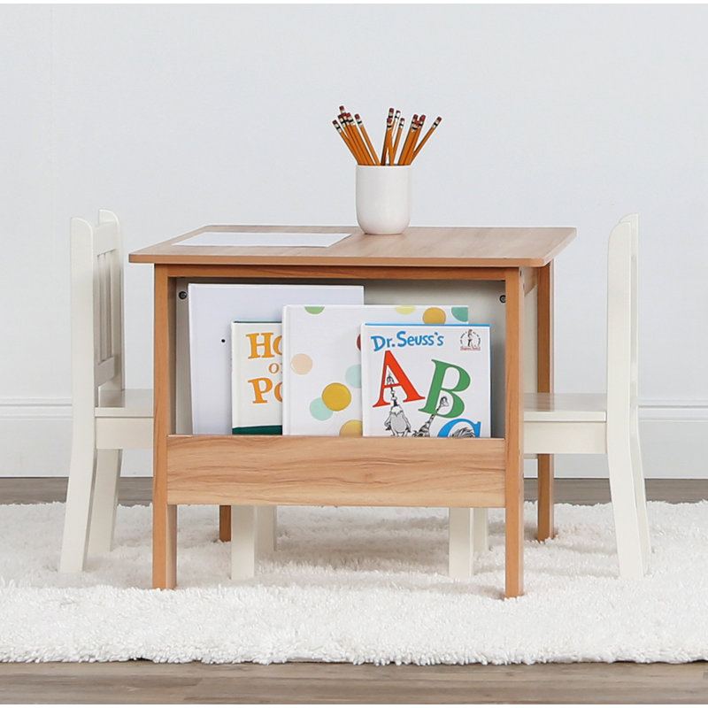 Sharyn Kids 3 Piece Play Or Activity Table and Chair Set