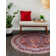 Gamero Chenille Geometric Indoor Rug