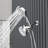 Pressure-Balanced Complete Shower System with Rough in-Valve-91285102