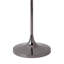 Lampe sur pied Lollipop - nickel noir, double abat-jour en lin, chaînette marche / arrêt-114251946