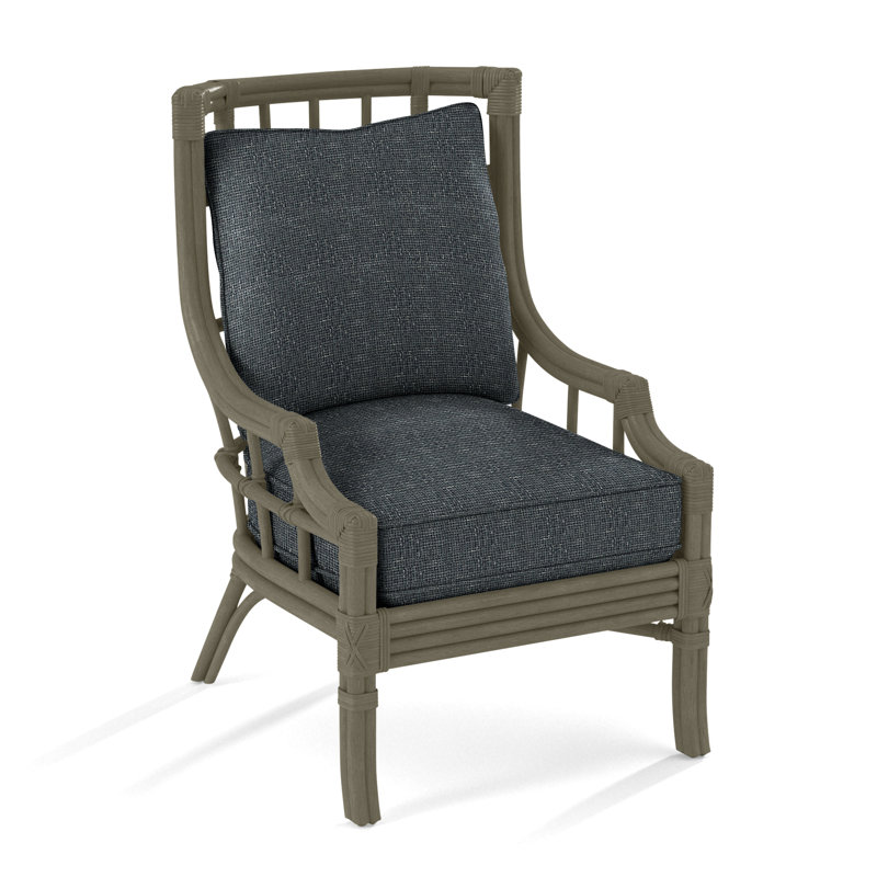 Seville Armchair, Gray Sugar Performance; 0863-84, Stone Hearth