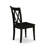 9 Piece Dining Room Table Set Includes a Rectangle Kitchen Table with Butterfly Leaf and 8 Dining Chairs, Black