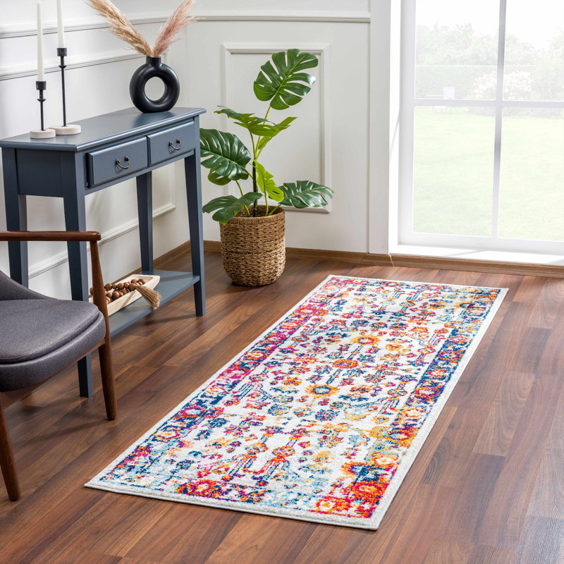 Tapis ivoire Dublin, Tapis de couloir 2 pi 7 po x 7 pi 3 po