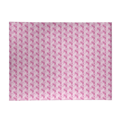 Tapis rose pâle/rose skyscrapers classic