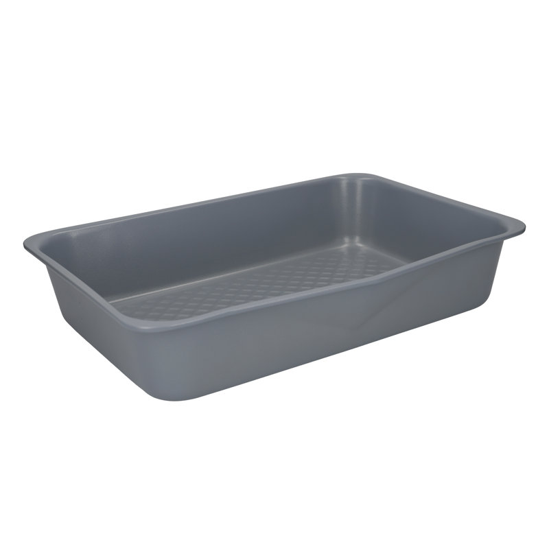 MasterClass Smart Ceramic 39cm Non-Stick Carbon Steel Roasting Pan