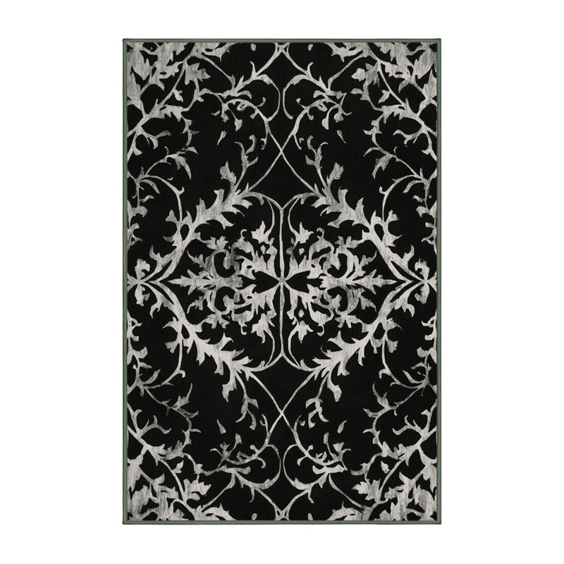 Tapis Ebon Elegance, Rectangle 6 pi x 9 pi