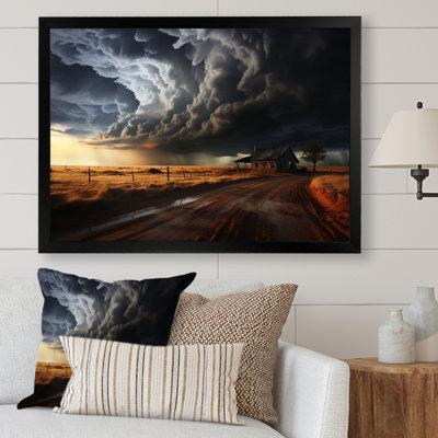 Serenity Amidst The Storm - Storms Wall Art For Living Room