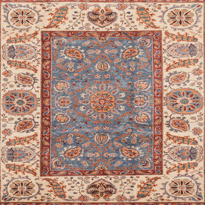 Tapis décoratif multicolore à motif abstrait