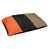 Orange / noir / or