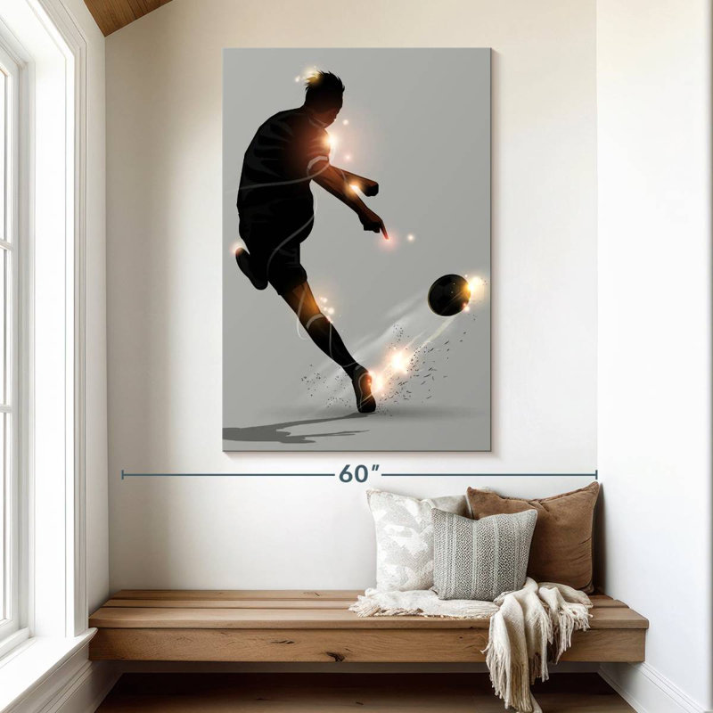 Sireci Soccer Cool Kick, 51" H x 34" W