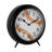 Round Analog Wood Quartz Baseball Softball Tabletop Clock