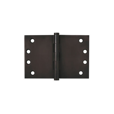 Charnière de coin carrée en bronze huilé 4 po x 6 po Deltana DSB406010B