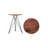 Hudson Solid Wood Top End Table-11795411-11795414