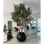 98" Artificial Olive Tree in Pot
