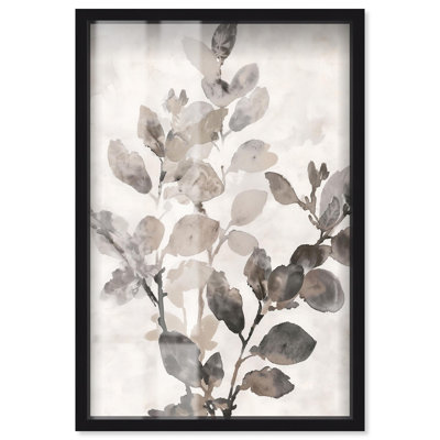 Ghostly Grove III Shadowbox Print Boho Natural Art by Art Remedy