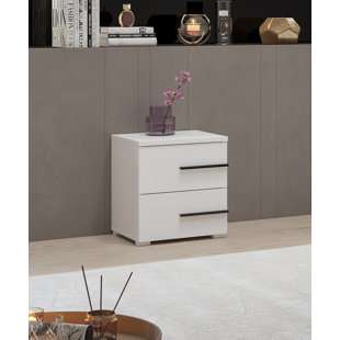 Mathyus Manufactured Wood Bedside Table