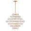 16 - Light Unique Tiered Chandelier