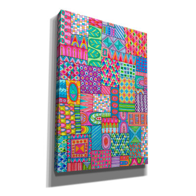 " Patchworked " Print