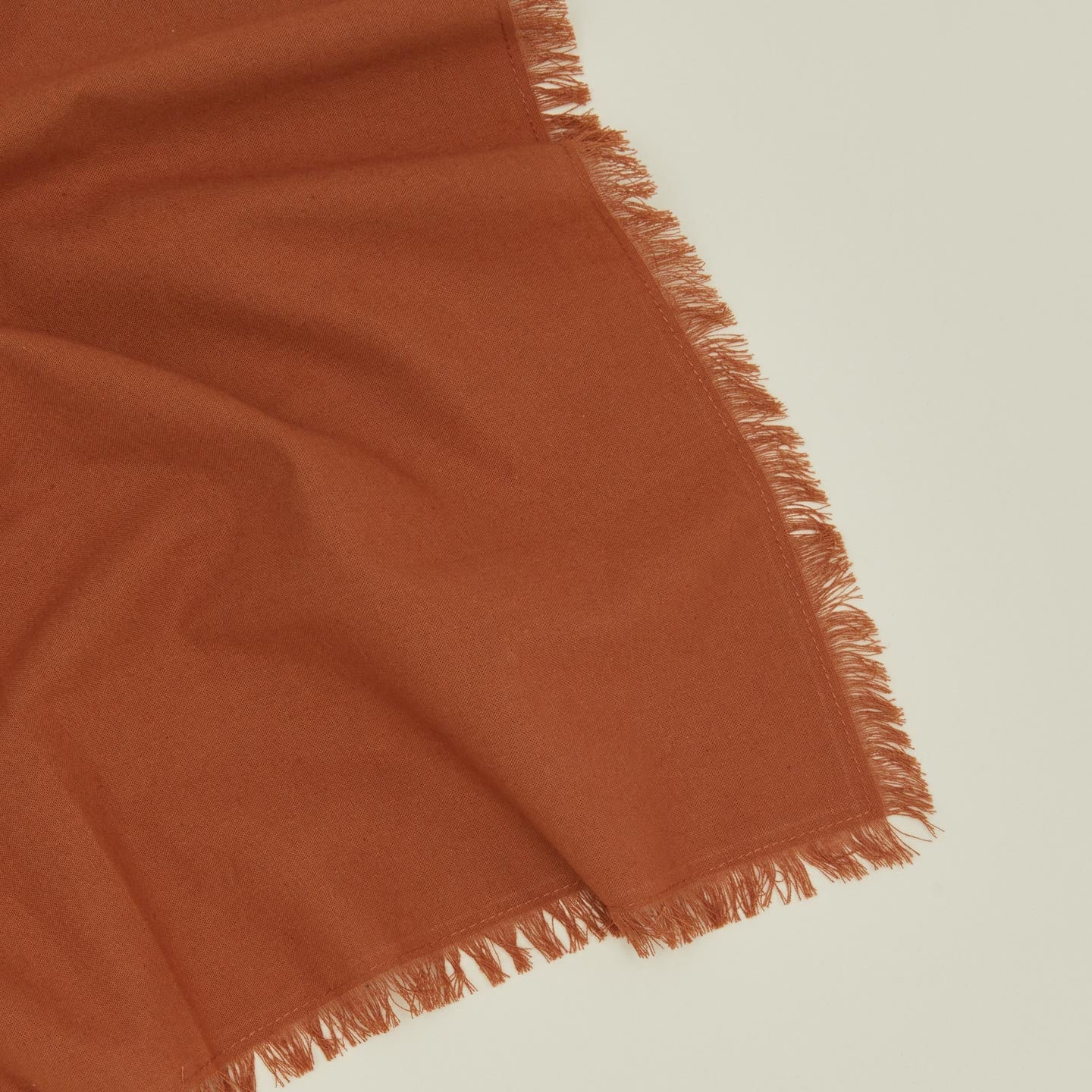 Essential 100% Cotton Square Napkin, Terracotta