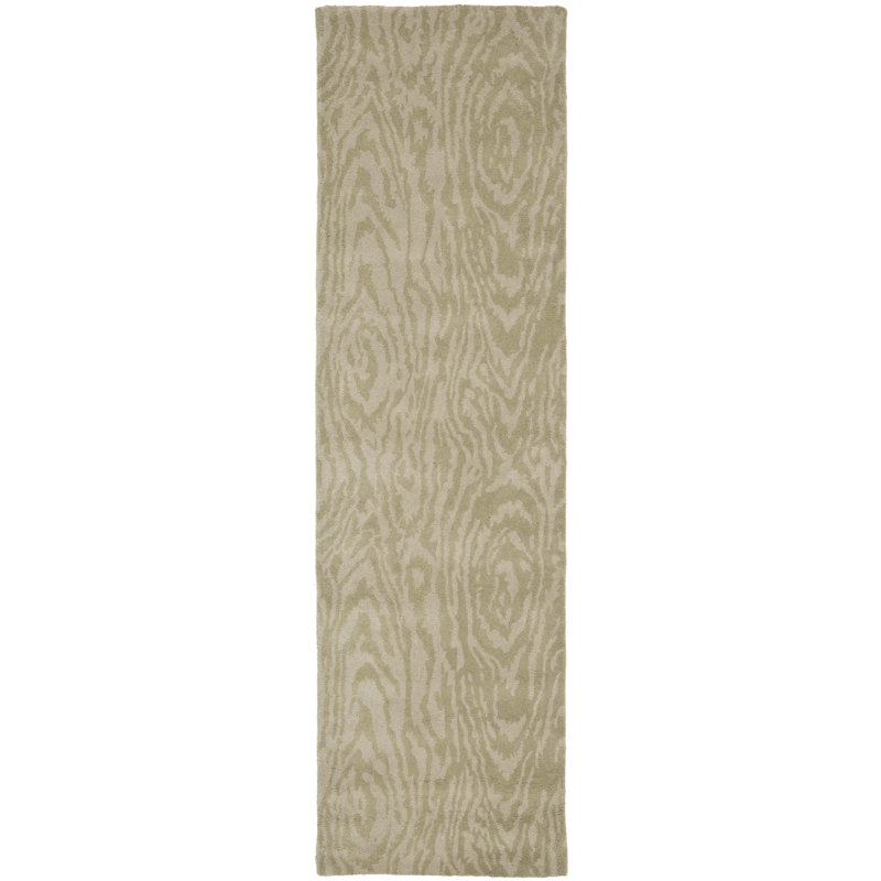 Tapis en laine touffeté à la main Martha Stewart, Tapis de couloir 2 pi 3 po x 8 pi