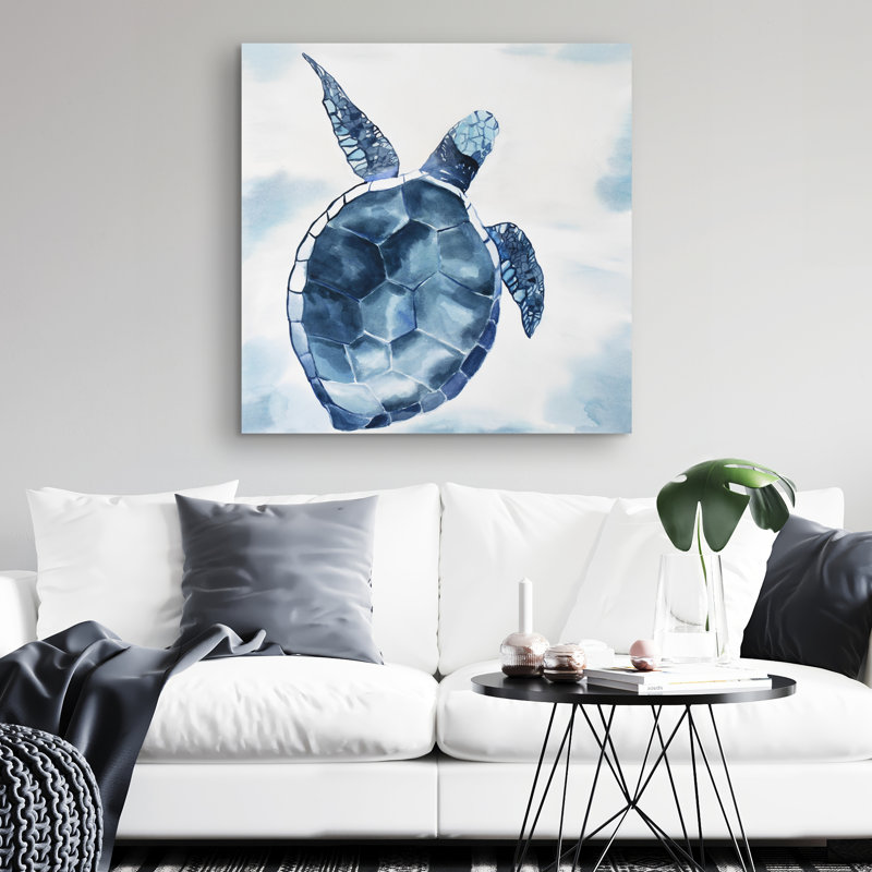 turtle - 32"x32" art on canvas