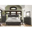 Lit à panneau en bois de style transitionnel 1pc-239010722