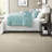 Hypoallergenic Aqua Metallic Bedding Set, Soft Polyester, Contemporary Bedroom