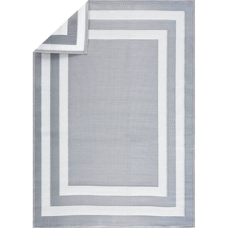 Winslet Striped Indoor / Outdoor Rug, Rectangle 6' x 9'