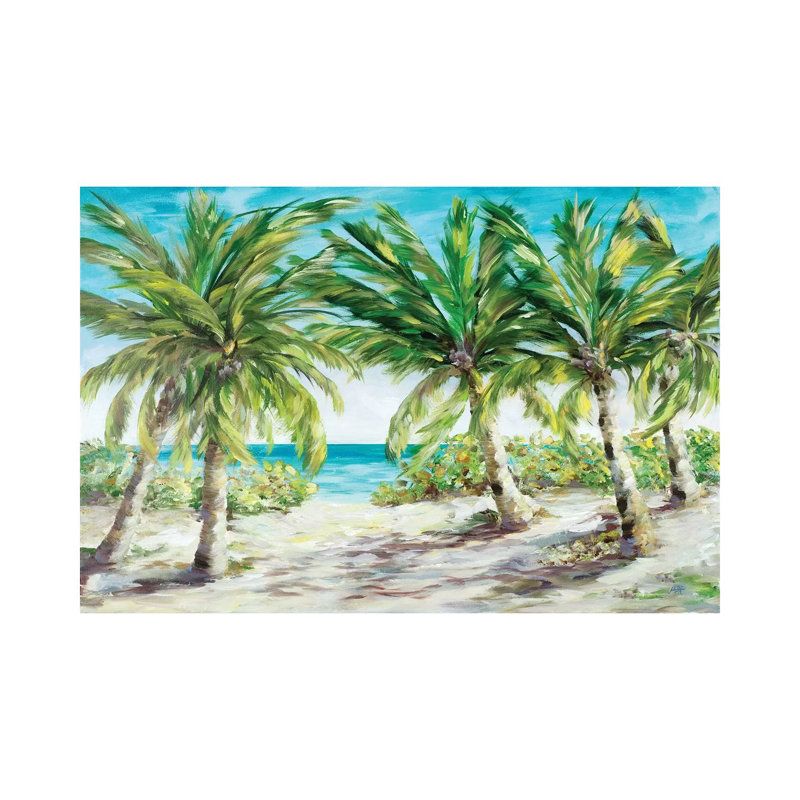 Palm Escape, H 12 po x l 18 po x 1,5 po