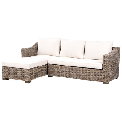 Garden Corner Sofa Grey VALLETRI