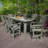 Kile 6 - Person Patio Dining Set with Rectangular Table-1919134456-1893216367