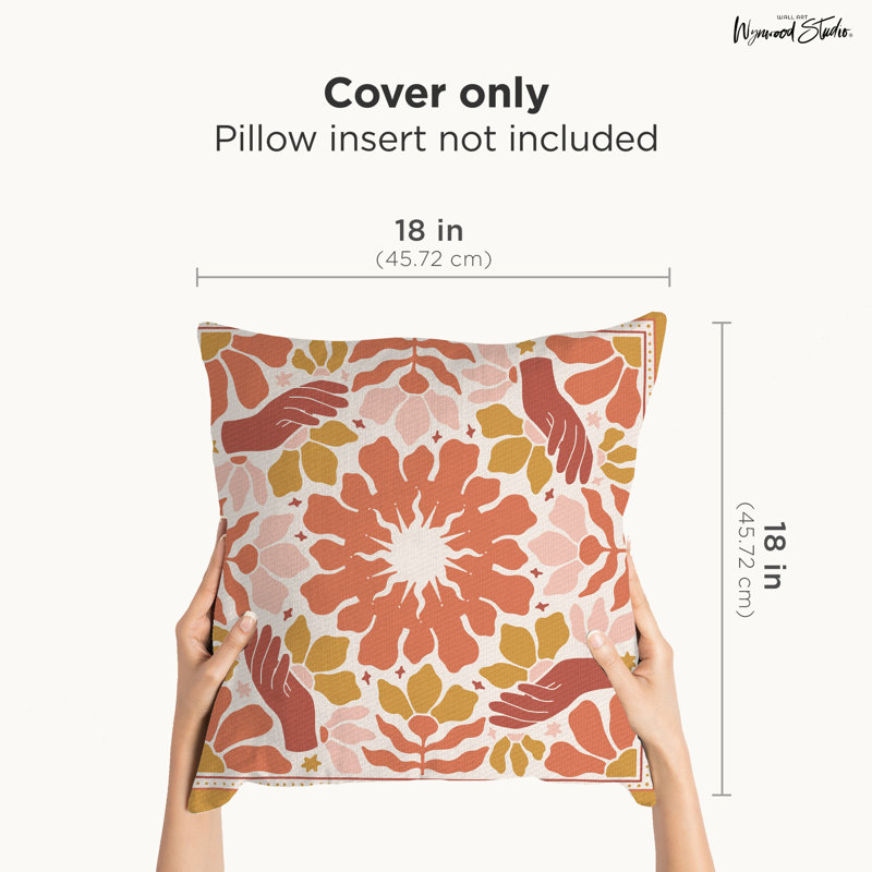 Floral Pillow Cover