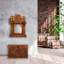 Athleen Engineered Wood Flat Wall Mirror