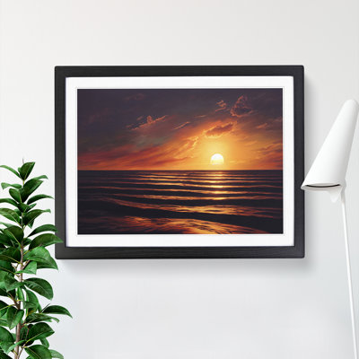 XH1022-8620X Sunset Seascape Vol.2 - Single Picture Frame Print