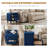 22-inch Soft Upholstered Nightstand With 2 Drawers, Velvet Bedside Table-1591374477