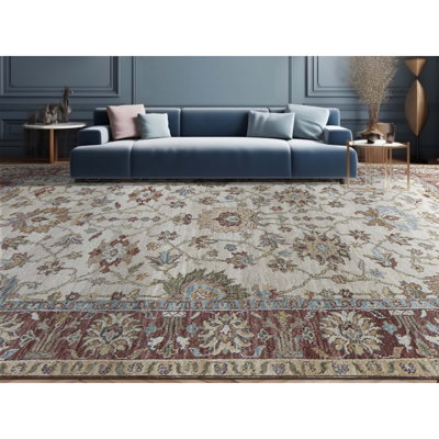 Ziegler Wool Oriental Indoor Rug