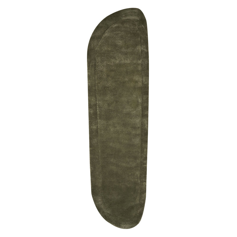 Oval Anyriah Hand Tufted 80cm X 250cm Area Rug