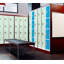Casier à clés en acier à 4 portes 72 po x 12 po x 12 po à 4 niveaux - rangement pour employés, étudiants, salle de sport, lieu de travail - Comprend des crochets, une ventilation et un porte-carte - Assemblage facile-88035933