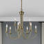 Lustre classique / traditionnel à 9 lumières de style bougie Arunvir-1111653037