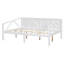 Lit de jour double, blanc-996401169