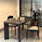 Ash Solid Wood Dining Table-148247576