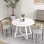 Ensemble de trois pièces pour tables de salle à manger compactes, idéales pour les maisons modernes et les réunions de famille avec une meilleure interactivité.-1140808629-1140808628