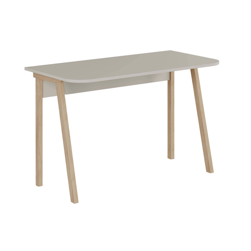 Luton Modern Desk Sandstone 120cm Wide